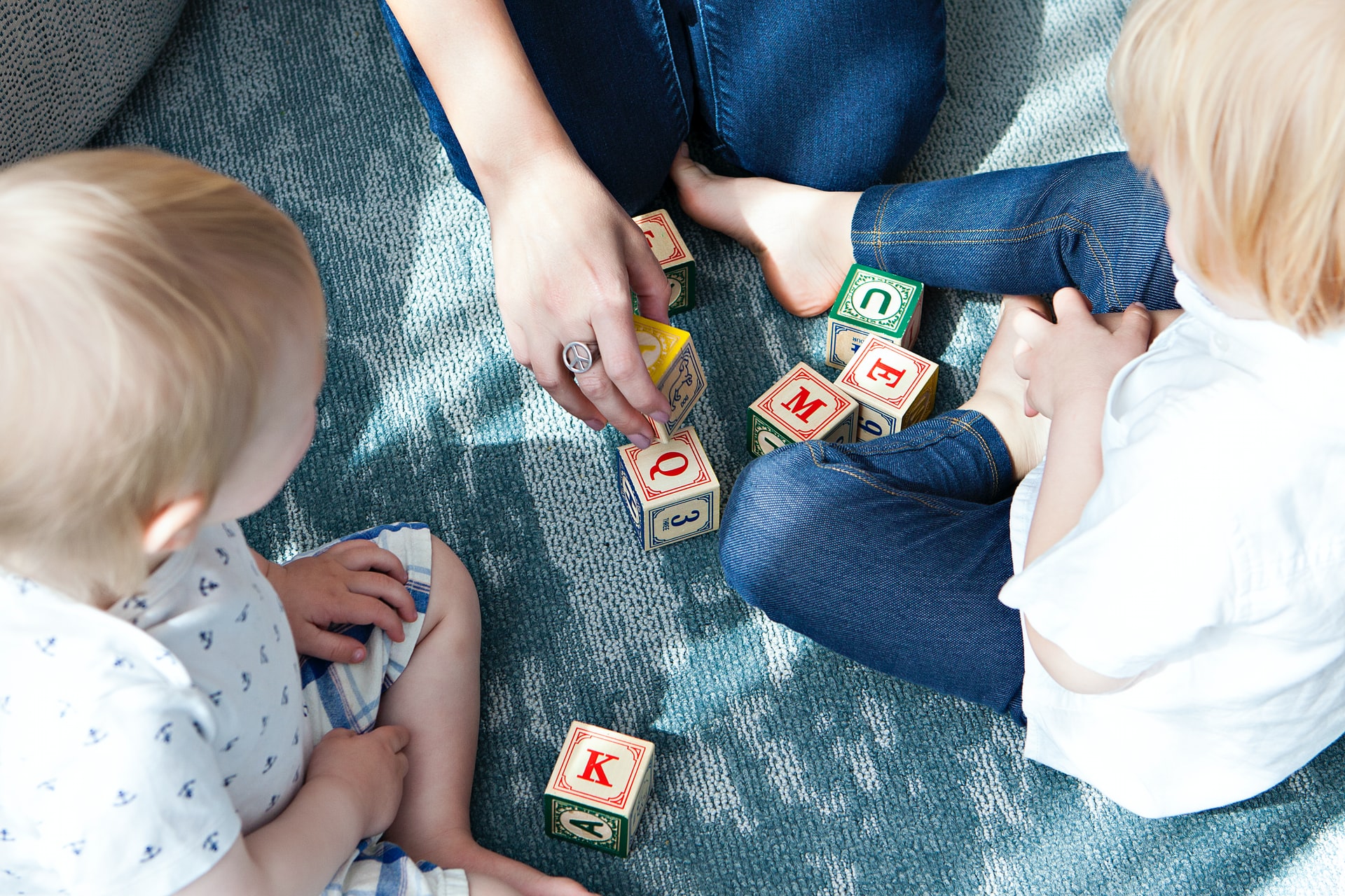 Kids playing together