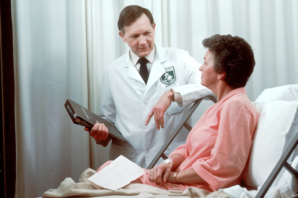 patient with doctor