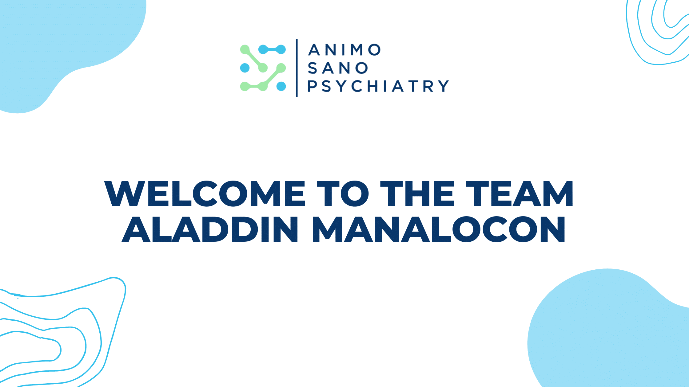 welcome blog post for Aladdin Manalocon