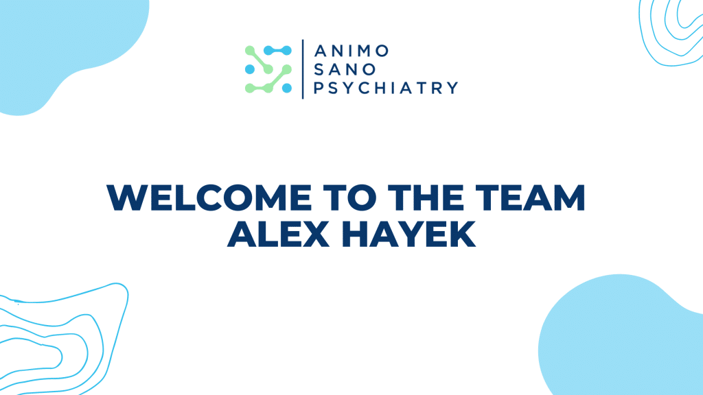 Alex Hayek, MD at Animo Sano Psychiatry