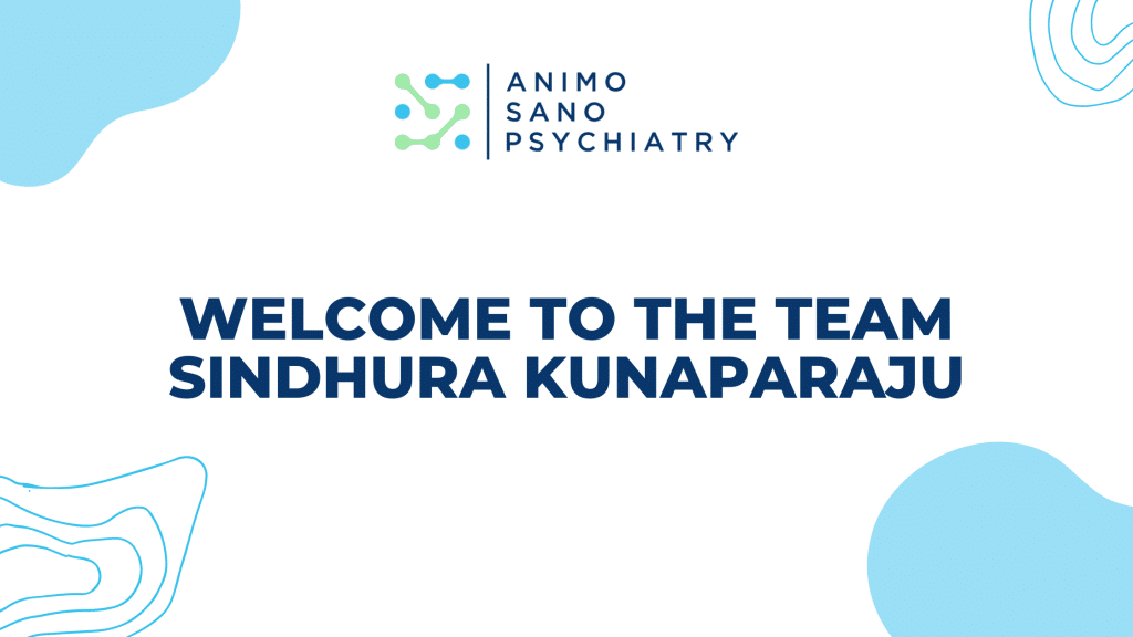 Sindhura Kunaparaju - New member at Animo Sano Psychiatry