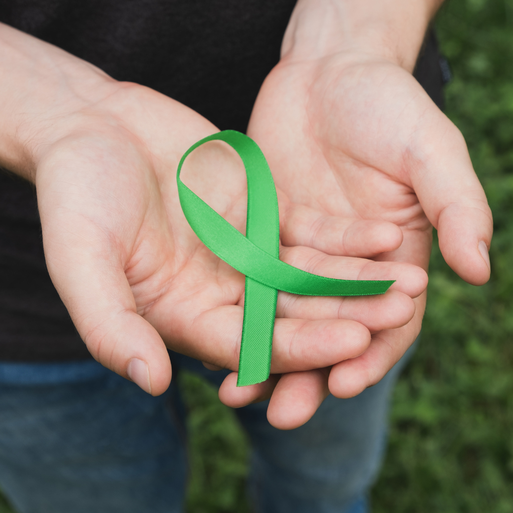Mental Health Awareness Month: Spreading Awareness in May 1 Green Ribbon as Mental Health Awareness Symbol