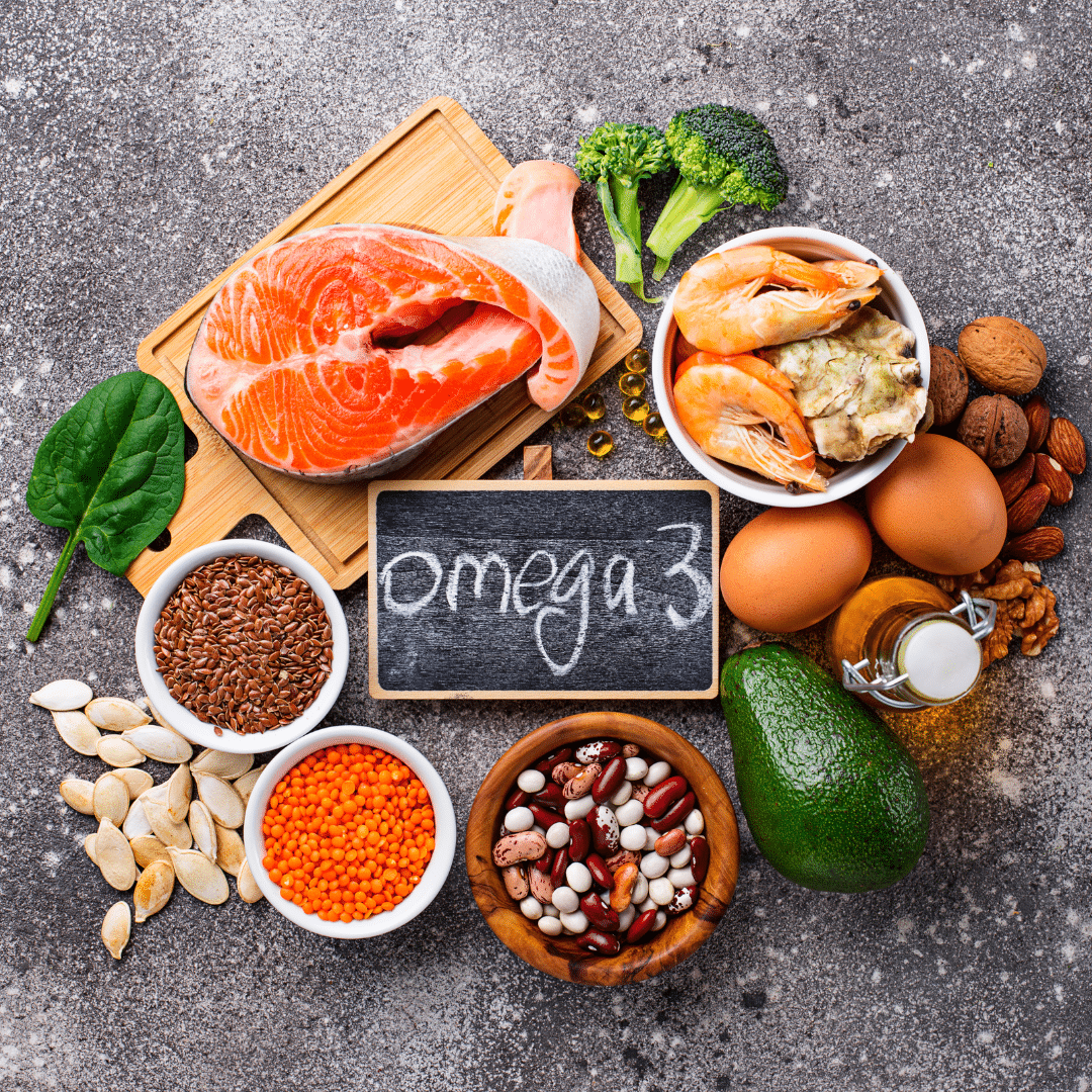 Diet rich in Omega 3