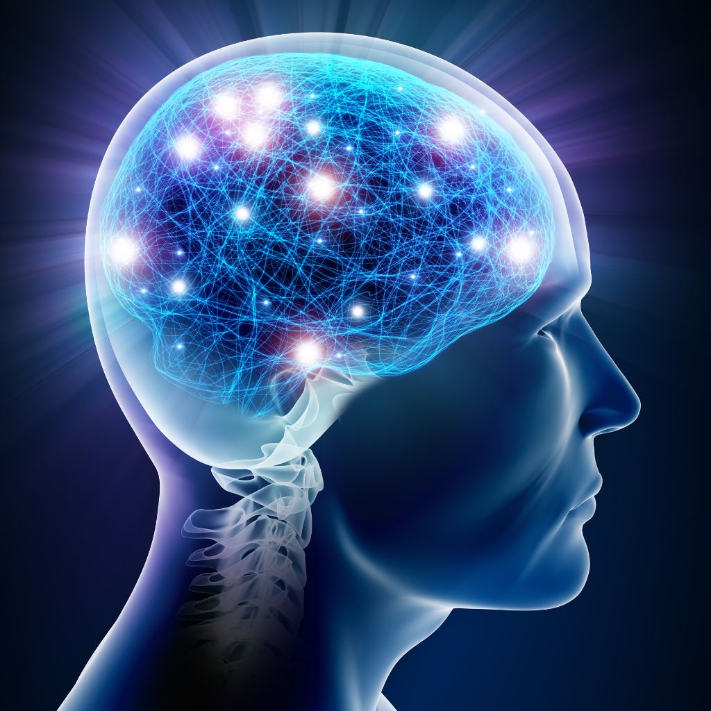 Understanding the Bipolar Spectrum: The Brain’s Role in Mood Swings and Mania 1 Illustration of brain activity and neural connections, highlighting the neurological basis of bipolar disorder.