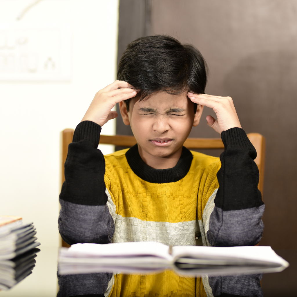 Learning Disabilities: Understanding Challenges and Unlocking Potential 1 Student frustrated with schoolwork, showing sign of learning disability.