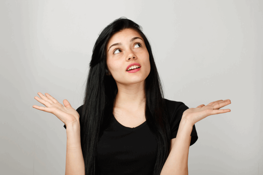 Woman thinking