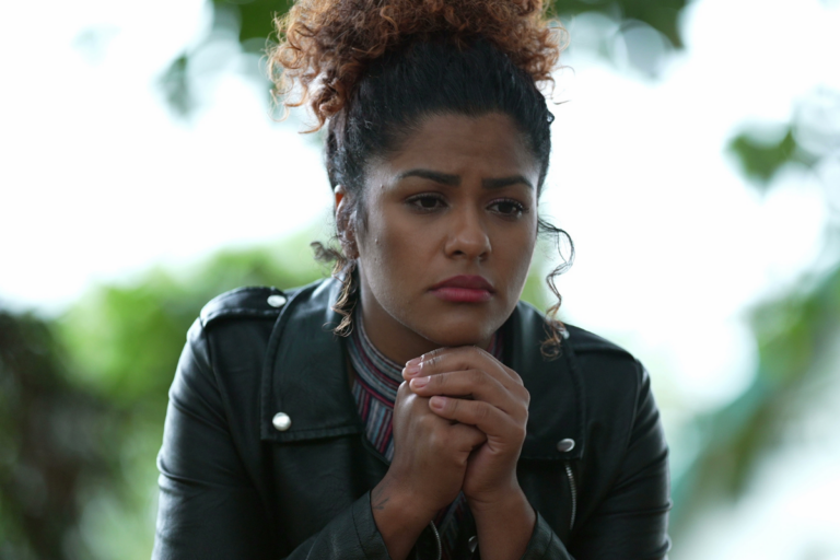 Behavioral Health Oklahoma 15 Woman appearing tense and reflective, illustrating anticipatory anxiety