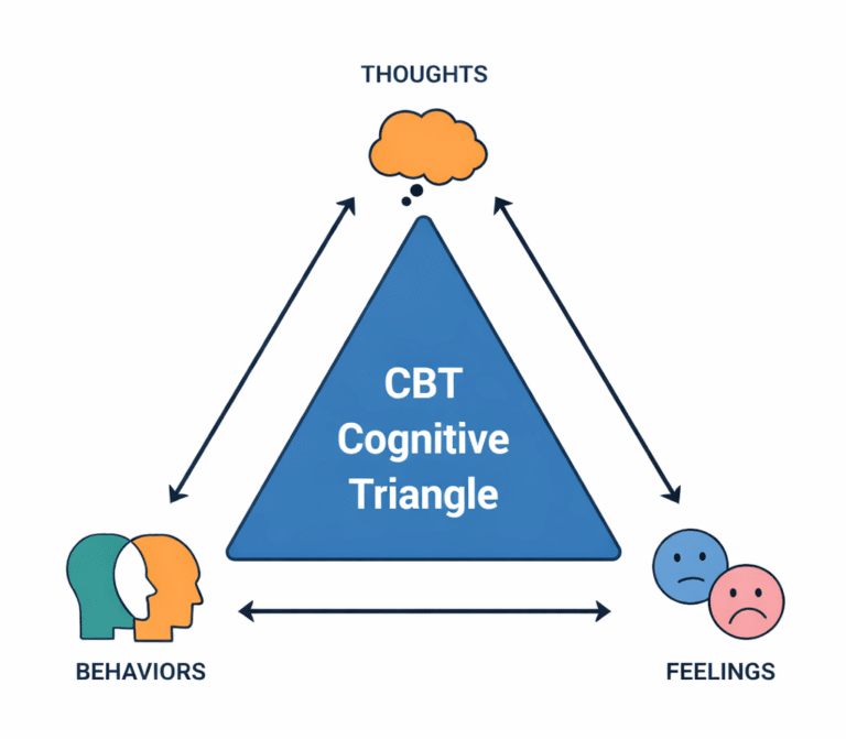 The CBT Triangle Explained: How Thoughts, Feelings, and Behaviors Are ...