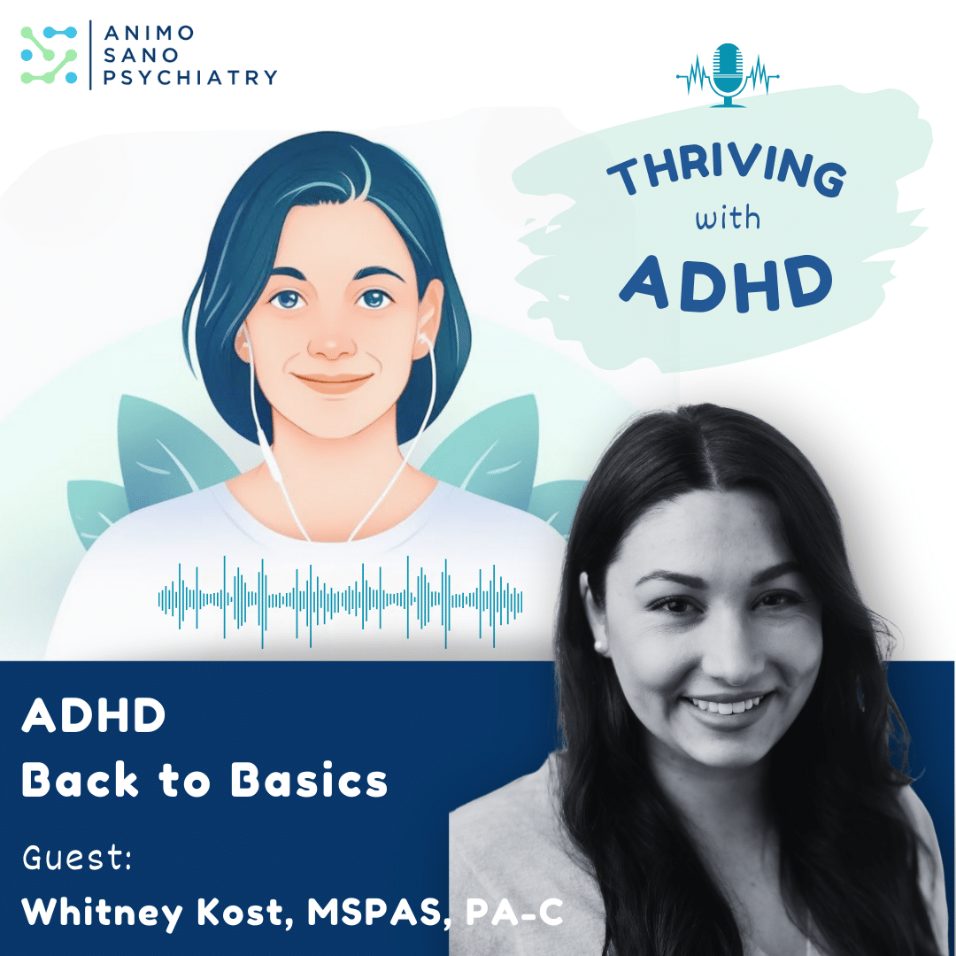 THRVING with ADHD Podcast Cover 2