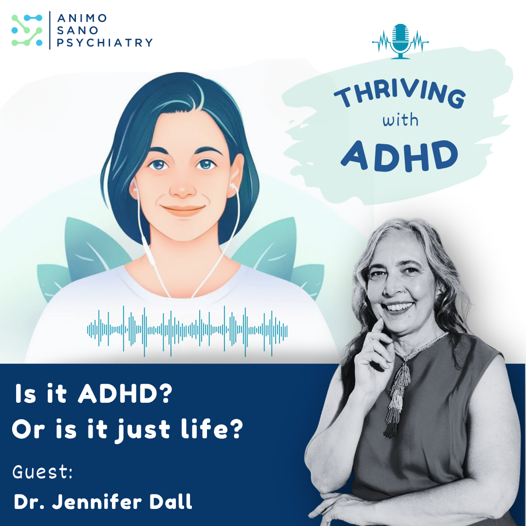 THRVING with ADHD Podcast Cover 4