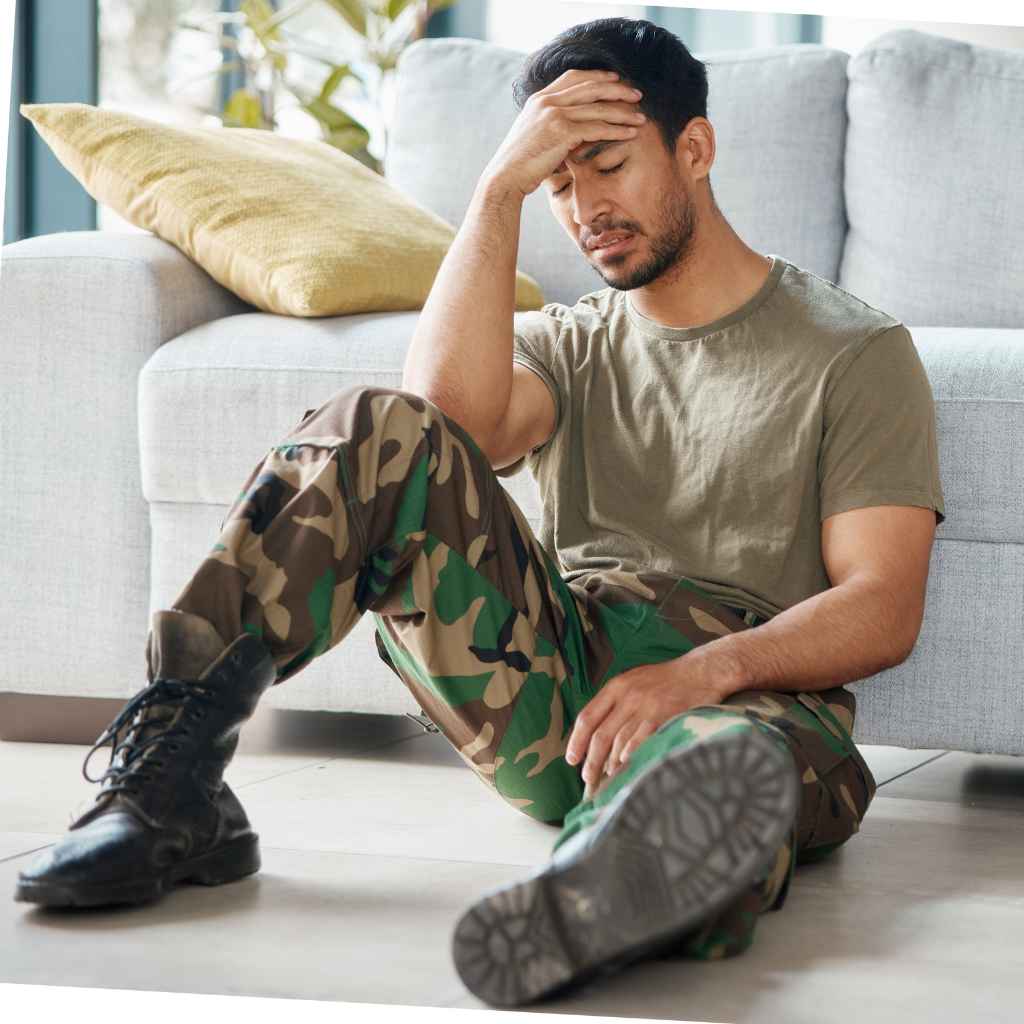 Veteran with PTSD feeling stuck after therapy and medication.
